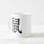 Chinese Zodiac - Rat Koffiemok (Voorkant links)