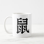 Chinese Zodiac - Rat Koffiemok (Links)