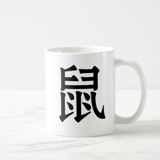Chinese Zodiac - Rat Koffiemok (Rechts)