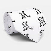 Chinese Zodiac - Rat Stropdas (Opgerold)