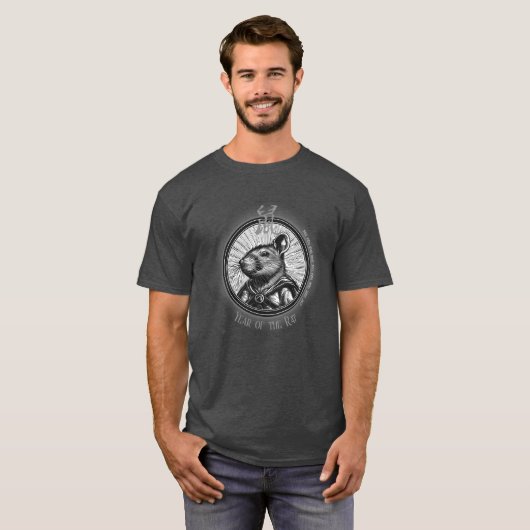 Chinese Zodiac "Rat" T-shirt (Voorkant volledig)
