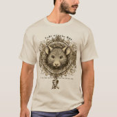 Chinese Zodiac "Rat" T-Shirt (Voorkant)