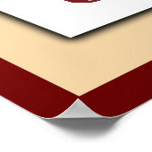 Chinese Zodiac Rooster Papercut Scene Poster (Hoek)