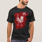 Chinese Zodiac Rooster T-shirt (Voorkant)