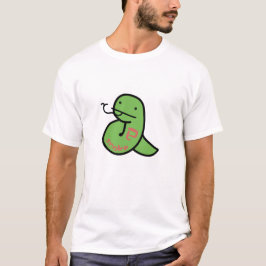 Chinese Zodiac Snake Doodle Art T-shirt