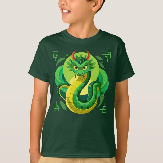 Chinese Zodiac Snake - Year of the Snake T-shirt (Voorkant)