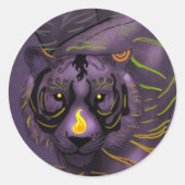 Chinese Zodiac Tiger Sticker (Voorkant)