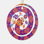 Chinese Zodiake Colorful Series Keramisch Ornament (Links)