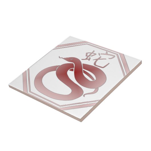 chinese zodiake tegeltje (Zijkant)