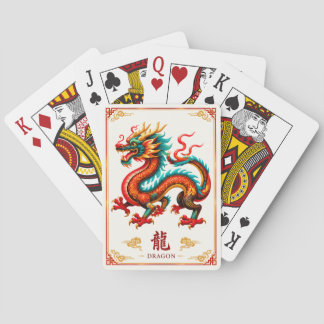 Chinese Zodiale Draak Speelkaarten
