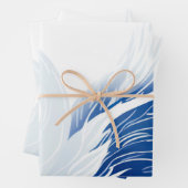 Chinese zwaan vleugels patroon Gift Bag Inpakpapier Vel (In situ)