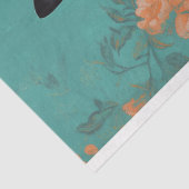 Chinese Zwarte Kat Decoupage Tissuepapier (Detail)