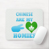 Chinesen zijn mijn huizen muismat (Met muis)