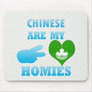 Chinesen zijn mijn huizen muismat