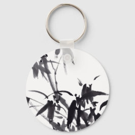 Chinesische Bambus-Tuschekunst  Sleutelhanger