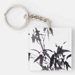 Chinesische Bambus-Tuschekunst  Sleutelhanger