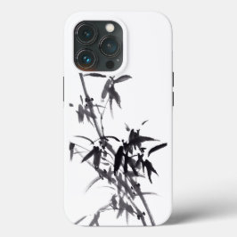 Chinesische Kunst mit Bambusmalerei Case-Mate iPhone Case