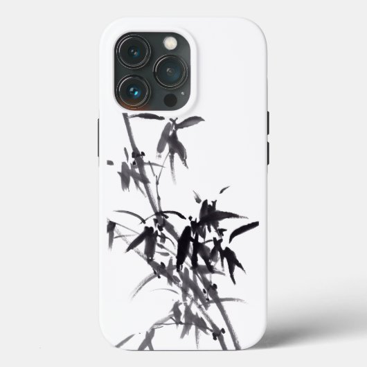 Chinesische Kunst mit Bambusmalerei Case-Mate iPhone Case (Achterkant)