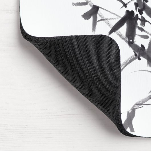 Chinesische Kunst mit Bambusmalerei Muismat (Hoek)