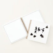 Chinesische Kunst  mit Hummelmotiv Notitieboek (Binnen)