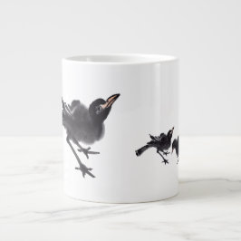 Chinesische Kunst mit Vogelmotiv Grote Koffiekop