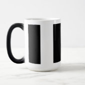 Chinesische Kunst  Tai Chi Tanz in Schwarz & Weiß Magische Mok (Links)