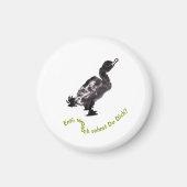 Chinesische Tuschekunst mit Entenmotiv Magneet (Voorkant)