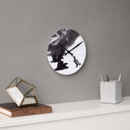 Chinesische Tuschekunst mit Entenmotiv Ronde Klok