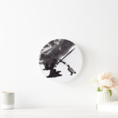 Chinesische Tuschekunst mit Entenmotiv Ronde Klok (Huis)