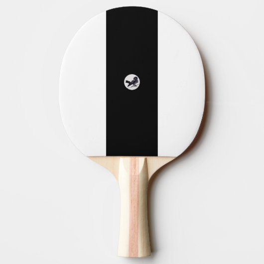 Chinesische Tuschekunst mit Entenmotiv Tafeltennisbatje (Achterkant)