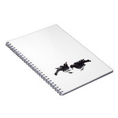 Chinesische Tuschekunst mit Vogelmotiv Notitieboek (Rechterzijde)