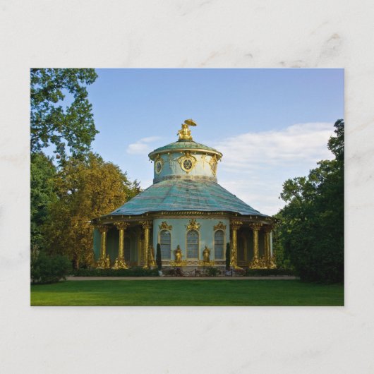 Chinesisches Teehaus Briefkaart (Voorkant)