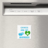 Chinezen zijn mijn Homies Magneet (Insitu (Vaatwasser))