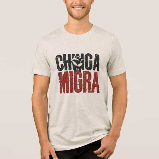Chinga La Migra Anti-ICE Shirt – verzet (Voorkant)