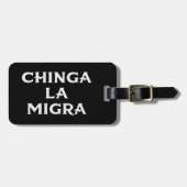Chinga LA Migra Bagagelabel (Voorkant horizontaal)