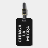 Chinga LA Migra Bagagelabel (Voorkant verticaal)