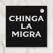Chinga LA Migra Bedankjes Labels (Achterkant)