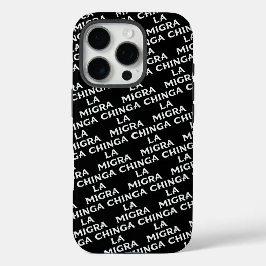 Chinga LA Migra Case-Mate iPhone Case (Achterkant)