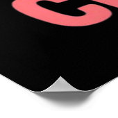 Chinga La Migra Chinga Tu Maga Grappige Regenboog Poster (Hoek)