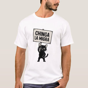 Chinga La Migra Immigratie Gerechtigheid T-shirt