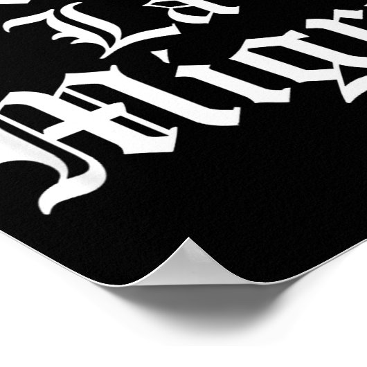 Chinga La Migra Resist Ice  Poster (Hoek)