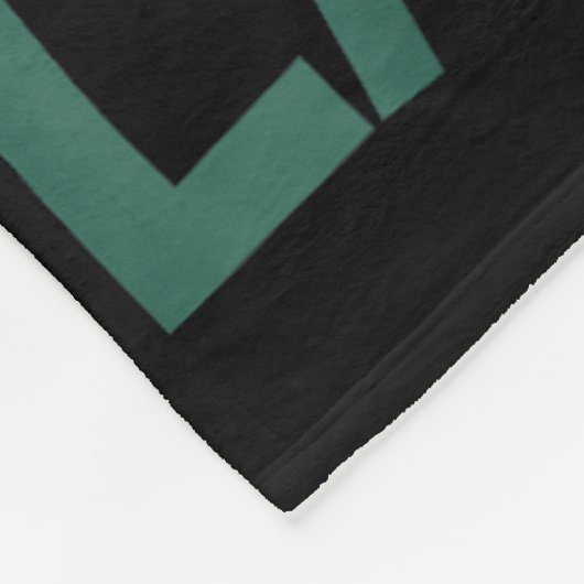 Chinga La Migra Retro Flowers  Fleece Deken (Hoek)