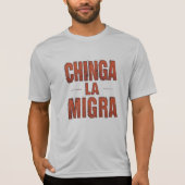Chinga La Migra Shirt – Bold Protest & Activisme (Voorkant)