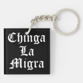 Chinga LA Migra Sleutelhanger (Achterkant)