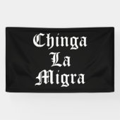 Chinga LA Migra Spandoek (Horizontaal)
