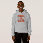 Chinga La Migra T-shirt – Dappere Protest & Actie (Voorkant volledig)
