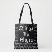 Chinga LA Migra Tote Bag (Voorkant)