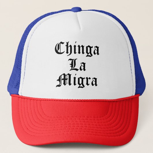 Chinga LA Migra Trucker Pet (Voorkant)