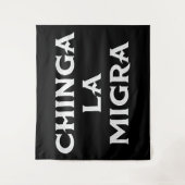 Chinga LA Migra Wandkleed (Voorkant)