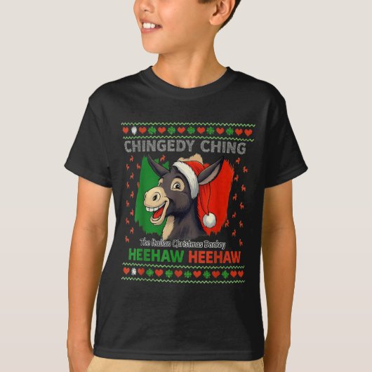 Chingedy Ching Dominick The Italian Christmas Xmas T-shirt (Voorkant)
